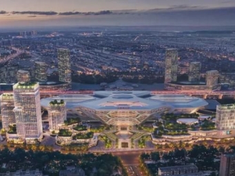 高铁上海宝山站，已正式开建！